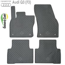 Коврики Audi Q3 (F3) от 2018 -  в салон резиновые Gumarny Zubri (Чехия) - 4 шт.