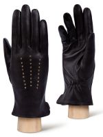 Коричневые перчатки женские п/ш LB-0312 d.brown LABBRA