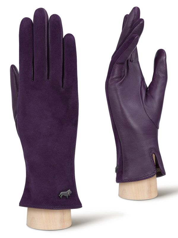 Перчатки женские п/ш LB-4707-1 d.violet LABBRA
