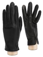Мужские чёрные перчатки ш+каш. HP90309 black ELEGANZZA