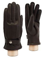 Итальянские мужские перчатки н/м ягн OS620 brown ELEGANZZA