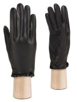 Короткие женские перчатки ш/п IS12555 black ELEGANZZA