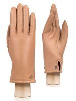 Женские тёмно-бежевые перчатки п/ш LB-0200 d.beige LABBRA