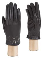 Женские кожаные перчатки ш/п LB-8455 black LABBRA