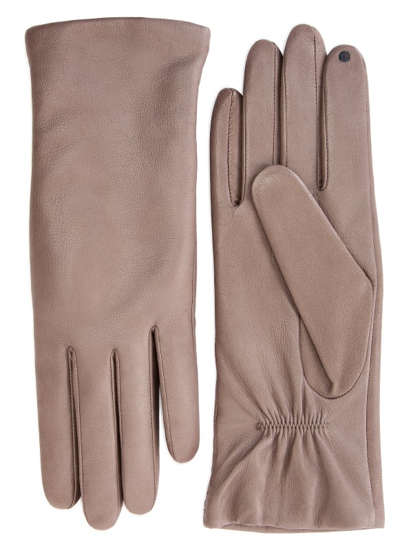 Перчатки женские ш+каш. TOUCH F-IS5500 taupe ELEGANZZA