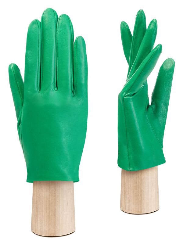 Перчатки женские б/п IS00410 bright green ELEGANZZA