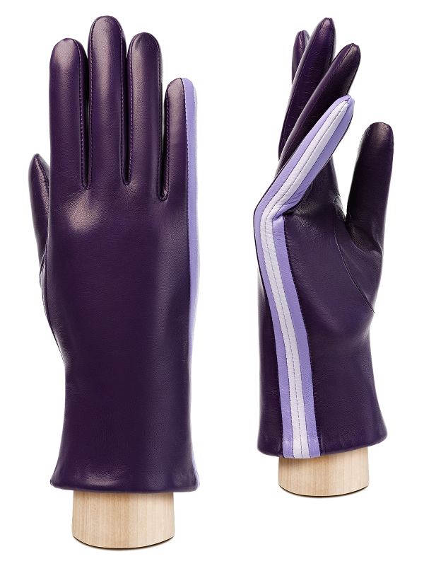 Перчатки женские ш+каш. IS01091 purple ELEGANZZA