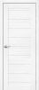 Межкомнатная Дверь с Экошпоном Bravo Браво-21 Snow Melinga 600x2000, 700x2000, 800x2000, 900x2000мм / Браво