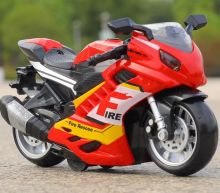 Модель мотоцикла Ducati SR со звуком инерционный 1:14