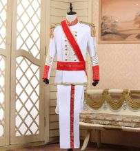 Исторический костюм мужской офицера для бала белый