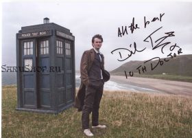 Автограф: Дэвид Теннант. Доктор Кто / Doctor Who