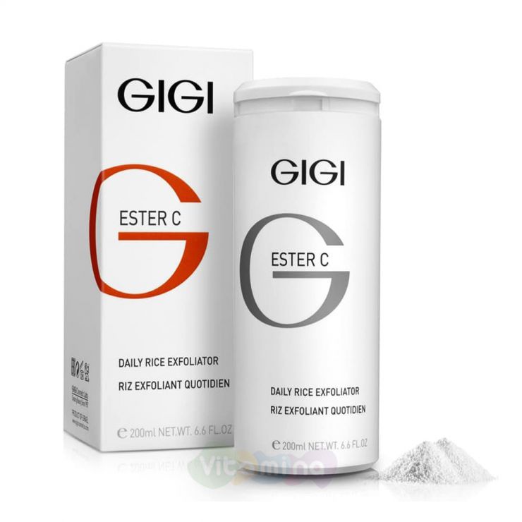 GiGi Эксфолиатор очищения и микрошлифовки Ester C Daily Rice Exfoliator