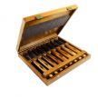 Набор профессиональных резцов Narex Profi 8 Set из 8 шт в деревянном кейсе 868000