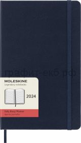 Книжка зап.Moleskine Large Classic ежедневник синий сапфир DHB2012DC3