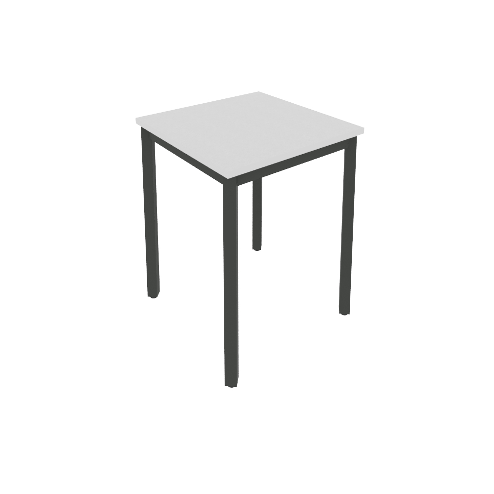 Стол письменный на металлокаркасе 600х600х750 (ЛДСП Серый)