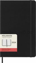 Книжка зап.Moleskine Large Classic ежедневник черный DHB12DC3