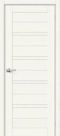 Межкомнатная Дверь с Экошпоном Bravo Браво-28 White Wood / Magic Fog 600x2000, 700x2000, 800x2000, 900x2000мм / Браво