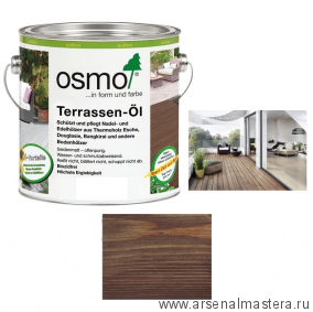 Масло для террас Osmo 021 Terrassen-Ole Дуб мореный 2,5 л Osmo-021-2,5 11500156