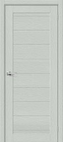Межкомнатная Дверь с Экошпоном Bravo Браво-21 Grey Wood 600x2000, 700x2000, 800x2000, 900x2000мм / Браво