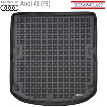 Коврик Audi A5 (F5) от 2016 -  Coupe в багажник резиновый Rezaw Plast (Польша) - 1 шт.