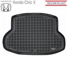 Коврик Honda Civic X от 2017 - 2022 Sedan в багажник резиновый Rezaw Plast (Польша) - 1 шт.