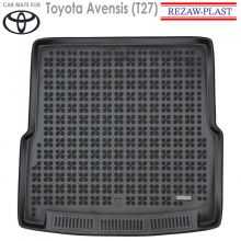 Коврик Toyota Avensis (T27) от 2009 - 2018 Combi без ниш в багажник резиновый Rezaw Plast (Польша) - 1 шт.