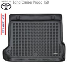 Коврик Toyota Land Cruiser Prado 150 от 2017 - 2023 5 мест в багажник резиновый Rezaw Plast (Польша) - 1 шт.