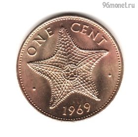 Багамские острова 1 цент 1969