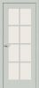 Межкомнатная Дверь с Экошпоном Bravo Прима-11.1 Grey Wood / Magic Fog 600x2000, 700x2000, 800x2000, 900x2000мм / Браво