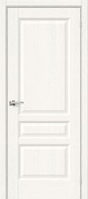 Межкомнатная Дверь с Экошпоном Bravo Неоклассик-34 White Wood 600x2000, 700x2000, 800x2000, 900x2000мм / Браво