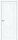 Межкомнатная Дверь с Экошпоном Bravo Граффити-12 Snow Art 600x2000, 700x2000, 800x2000, 900x2000мм / Браво
