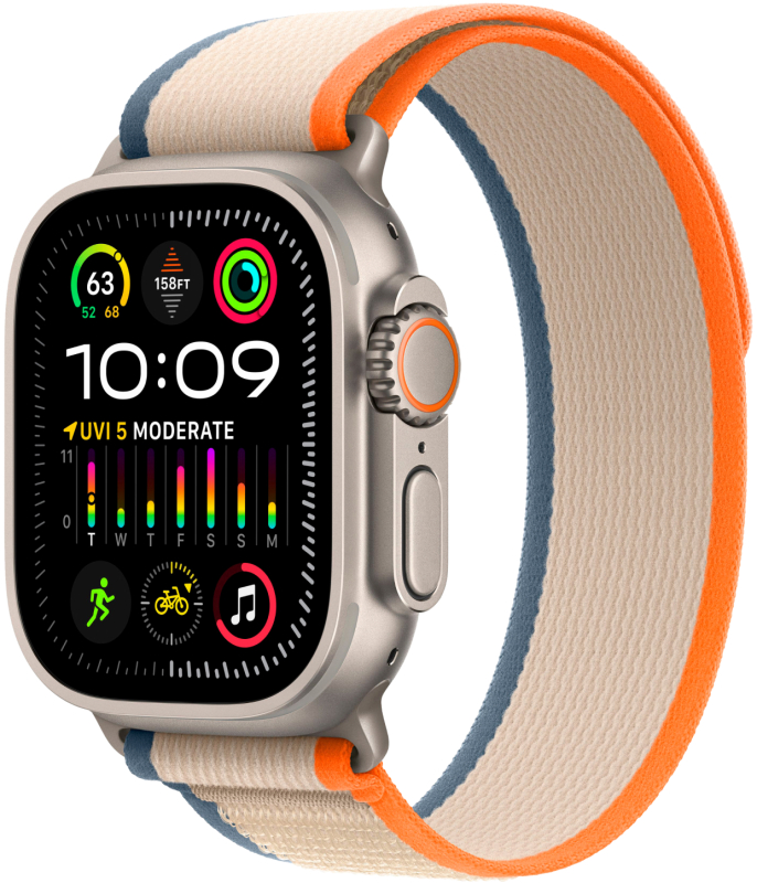 Apple Watch Ultra 2 GPS+Cellular 49mm Orange/Beige Trail Loop
