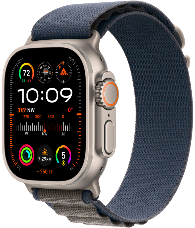 Apple Watch Ultra 2 GPS+Cellular 49mm Blue Alpine Loop