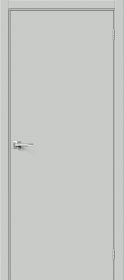 Межкомнатная Дверь Эмалит Bravo Браво-0.П Grey Matt 600x2000, 700x2000, 800x2000, 900x2000мм / Браво