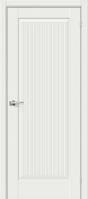 Межкомнатная Дверь Эмалит Bravo Прима-10.Ф7 White Matt 600x2000, 700x2000, 800x2000, 900x2000мм / Браво
