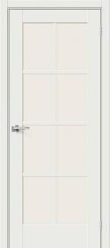 Межкомнатная Дверь Эмалит Bravo Прима-11.1 White Matt / Magic Fog 600x2000, 700x2000, 800x2000, 900x2000мм / Браво