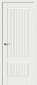 Межкомнатная Дверь Эмалит Bravo Прима-12.Ф7 White Matt 600x2000, 700x2000, 800x2000, 900x2000мм / Браво