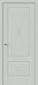 Межкомнатная Дверь Эмалит Bravo Прима-12.Ф2 Grey Matt 600x2000, 700x2000, 800x2000, 900x2000мм / Браво