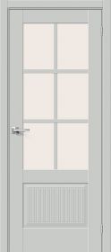 Межкомнатная Дверь Эмалит Bravo Прима-13.Ф7.0.1 Grey Matt / Magic Fog 600x2000, 700x2000, 800x2000, 900x2000мм / Браво