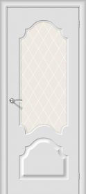 Межкомнатная Дверь Винил Bravo Скинни-33 Fresco / White Сrystal 600x2000, 700x2000, 800x2000, 900x2000мм / Браво