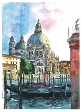 Почтовая открытка Прогулки по Венеции
