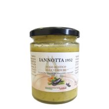 Соус томатный Iannotta по-деревенски с овощами - 280 г (Италия)