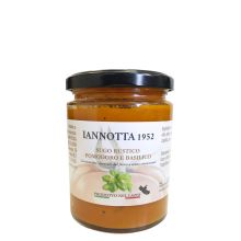 Соус томатный Iannotta по-деревенски с базиликом - 280 г (Италия)