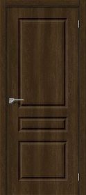 Межкомнатная Дверь Винил Bravo Скинни-14 Dark Barnwood 600x1900, 600x2000, 700x2000, 800x2000, 900x2000мм / Браво