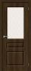 Межкомнатная Дверь Винил Bravo Скинни-15 Dark Barnwood / White Сrystal 600x1900, 600x2000, 700x2000, 800x2000, 900x2000мм / Браво