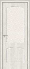 Межкомнатная Дверь Винил Bravo Альфа-2 Casablanca / White Сrystal 600x1900, 600x2000, 700x2000, 800x2000, 900x2000мм / Браво