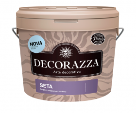 Декоративная Штукатурка Decorazza Seta Nova 1кг Эффект Натурального Шёлка / Декоразза Сета Нова