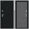 Входная Дверь Bravo Граффити-1 Букле Черное/Slate Art 860x2050, 960x2050мм / Браво