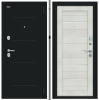 Входная Дверь Bravo Техно Kale Букле Черное/Bianco Veralinga 860x2050, 960x2050мм / Браво
