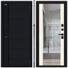 Входная Дверь Bravo Лайнер-3 Total Black/Nordic Oak 860x2050, 960x2050мм / Браво